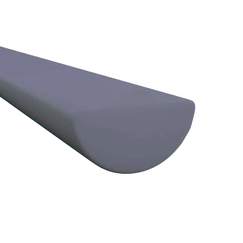 Halvcirkulära textilkanaler