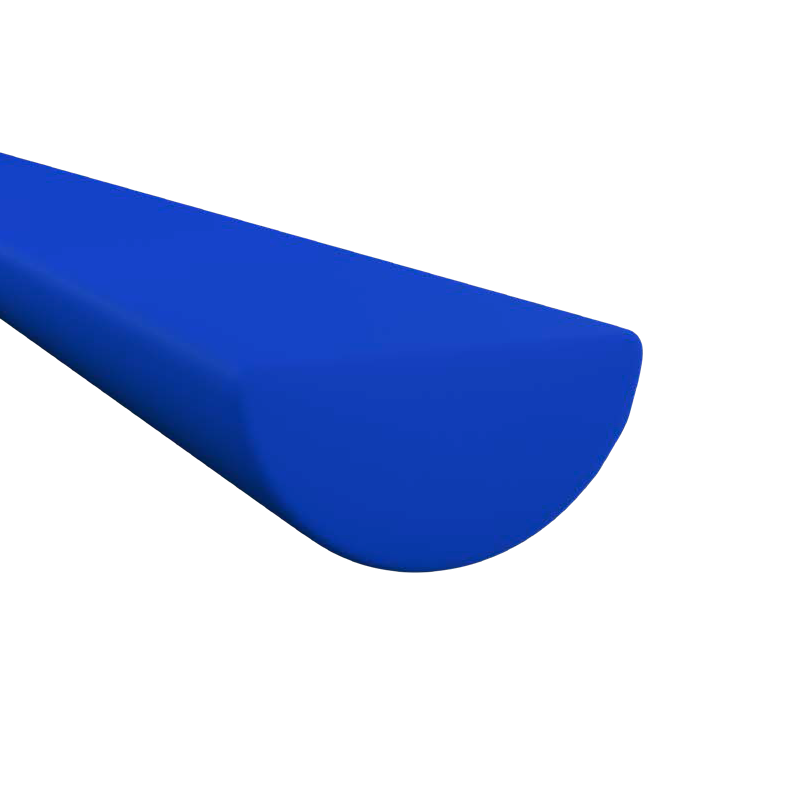 Halvcirkulära textilkanaler